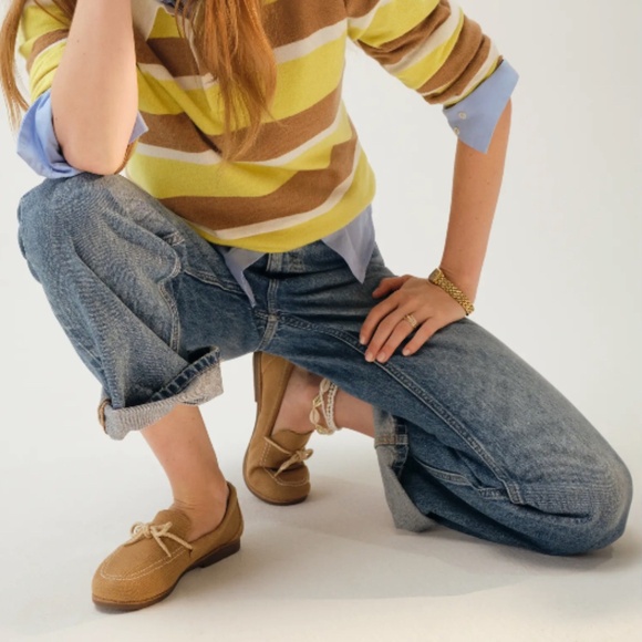 ROTHY’S The Boat Shoe Tan  Size 7 NWOT - Picture 2 of 12